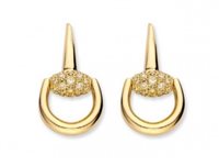 Pendientes Gucci Mujer in Oro amarillo Diamante YBD357029001 - YBD357029001